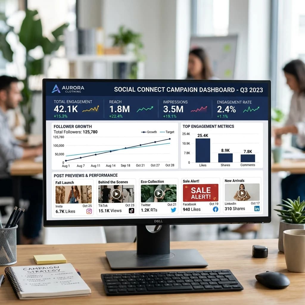 Social Media Marketing Showcase 1