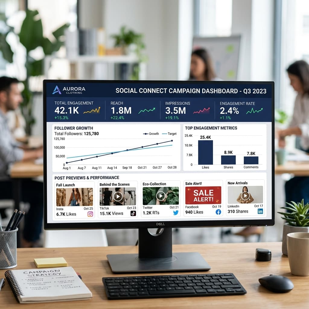 Social Media Marketing Showcase 1